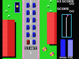 Road Fighter screenshot 6 for MSX